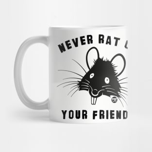 rat on friends Mug